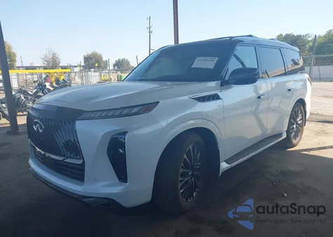 2025 Infiniti Qx80 Autograph Awd from USA, damaged, VIN JN8AZ3CC6S9600574